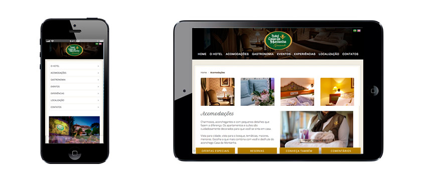 Site Com Design Responsivo Celular Tablet