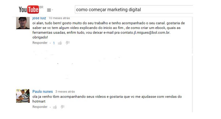 Descubra Qual é o Seu Público-Alvo (Personas) e Suas Necessidades Reconhecer Publico Alvo Persona Comentario Youtube