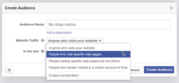 Facebook Ads Publico Personalizado Aprimorado De Site